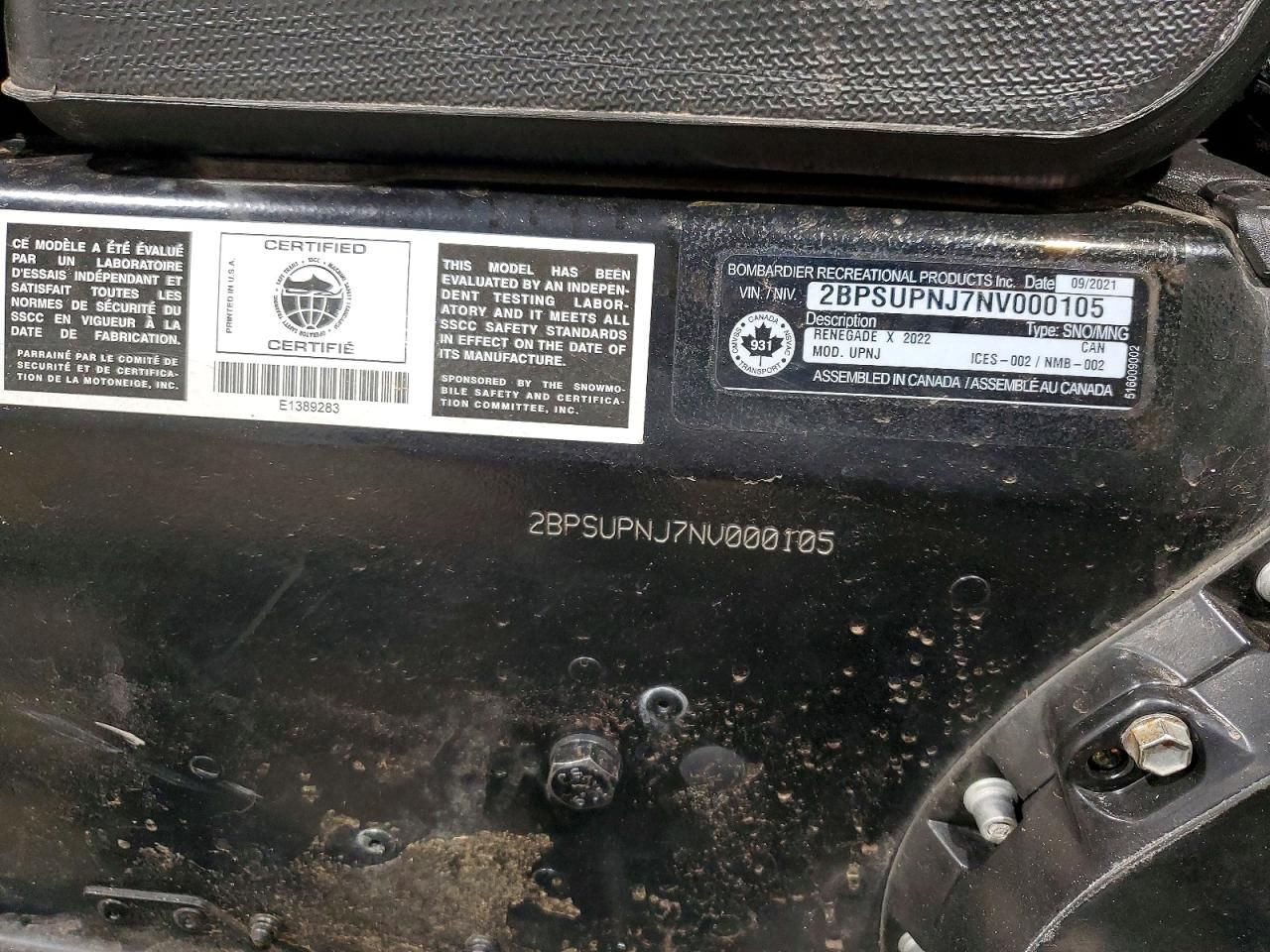 2022 Skidoo 2022 Skidoo Renegade