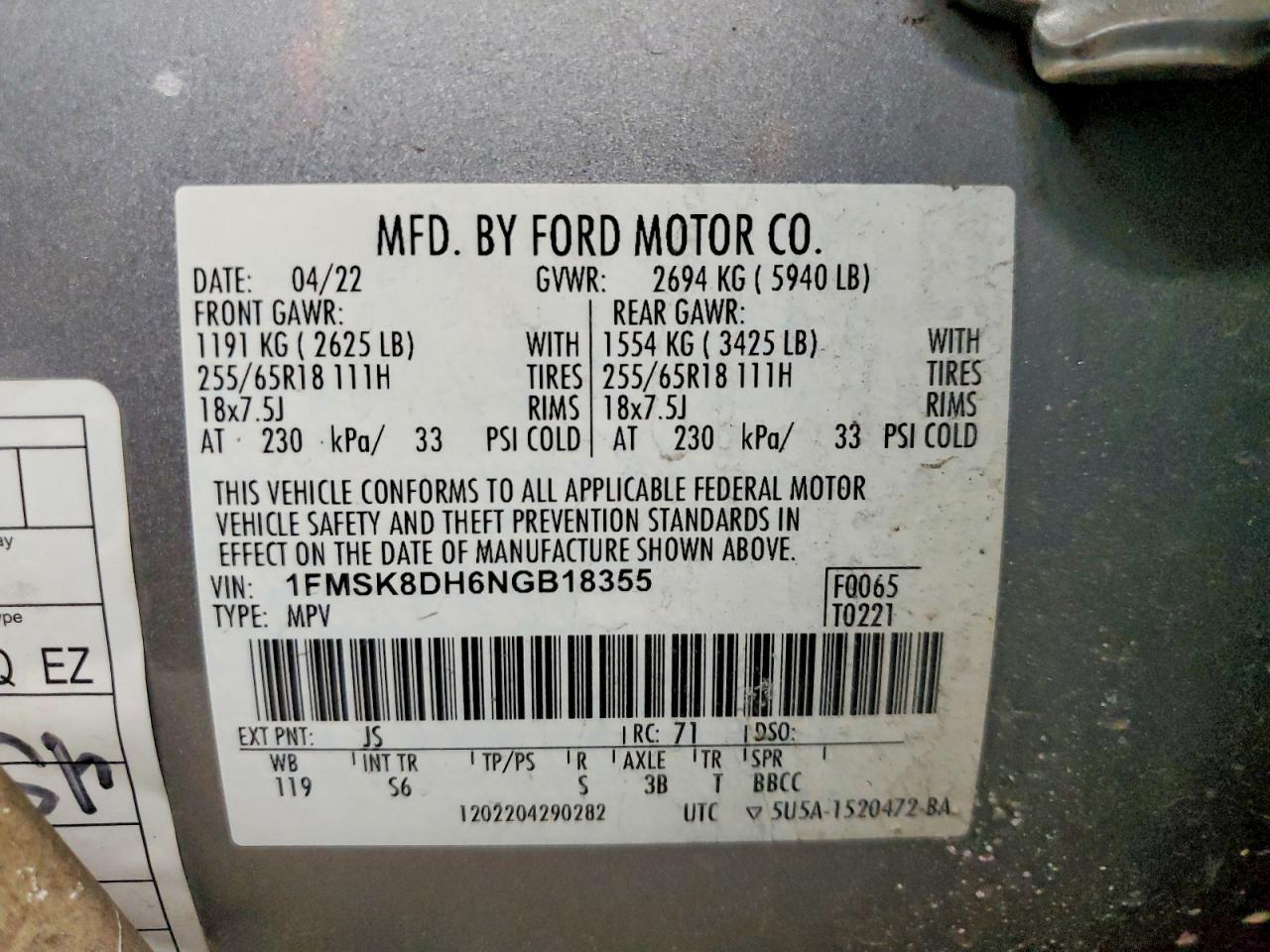 2022 Ford Explorer xlt