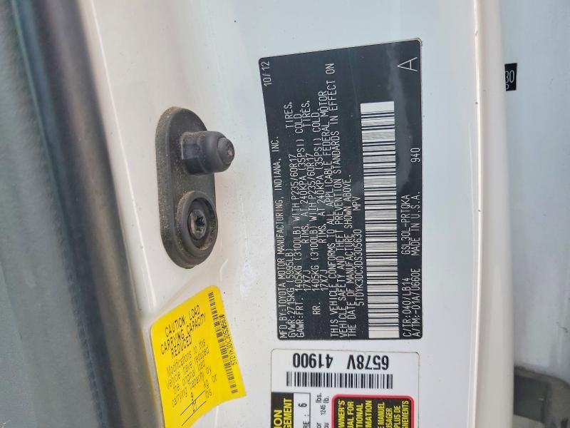 2013 Toyota Sienna xle