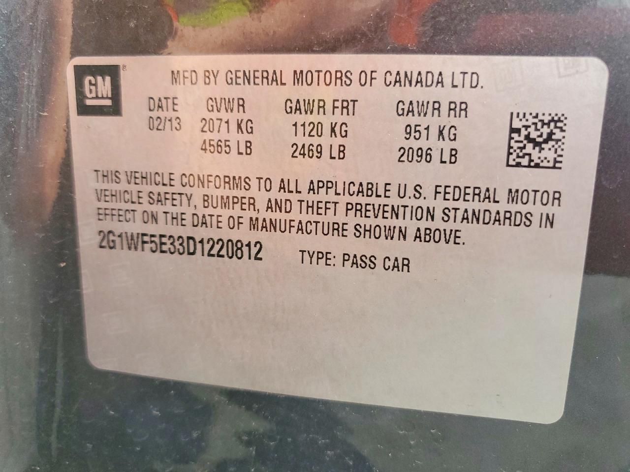 2013 Chevrolet Impala ls