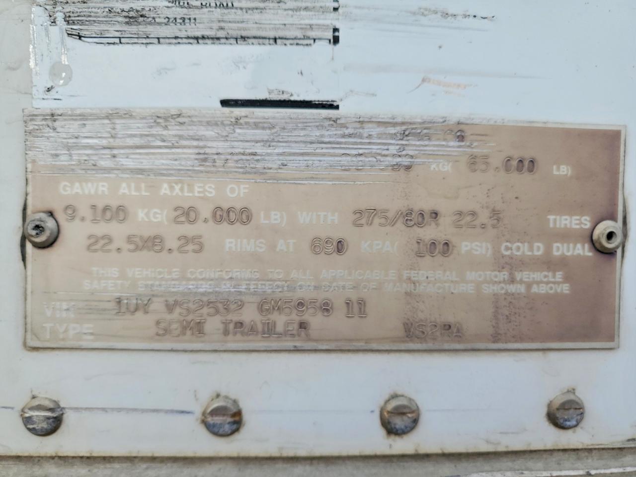 2016 Utility 2016 Util VS2RA-Refrigerated Van Trailer