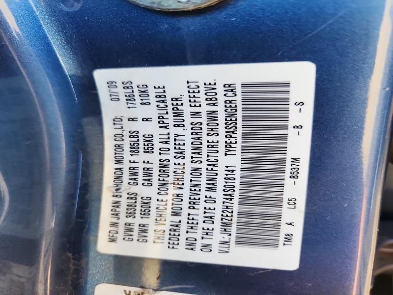 2010 Honda Insight ex