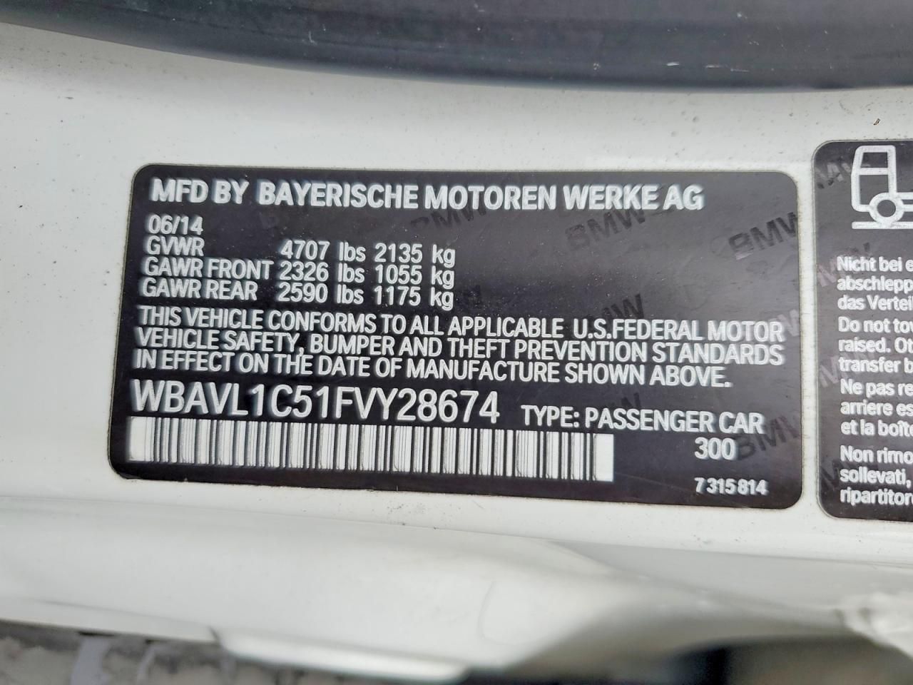 2015 BMW X1 Xdrive28i