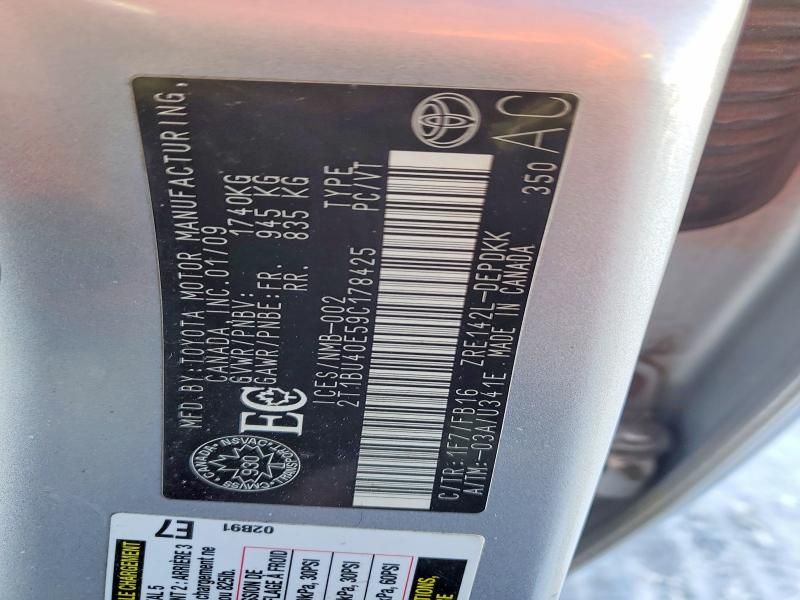 2009 Toyota Corolla Base