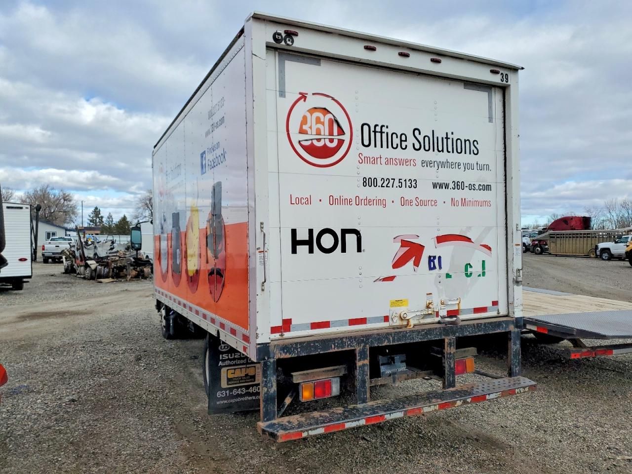 2015 Isuzu NPR HD BOX Truck