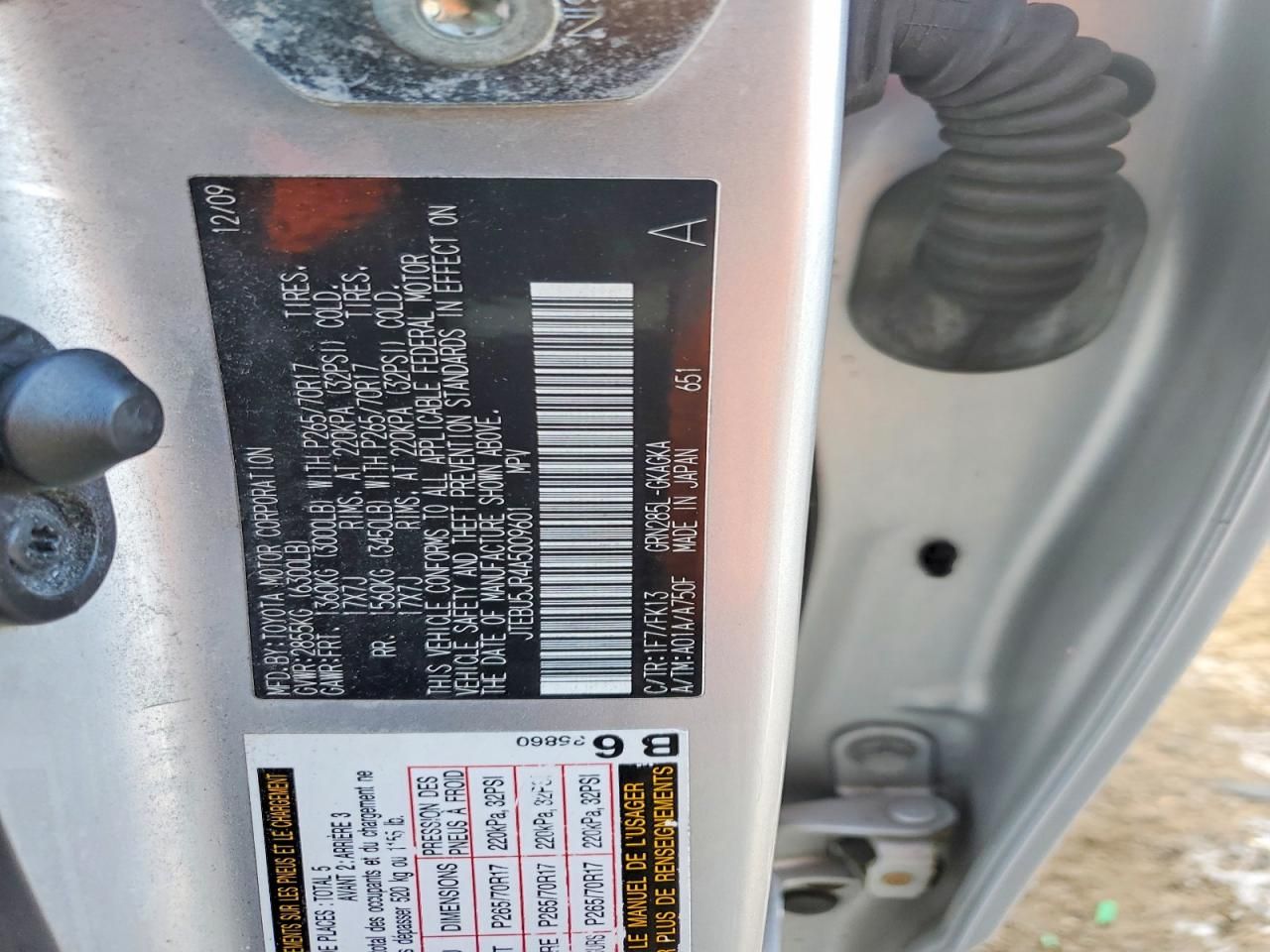 2010 Toyota 4runner SR5