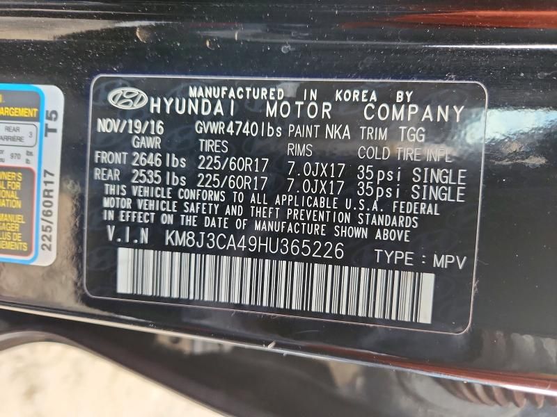 2017 Hyundai Tucson Limited