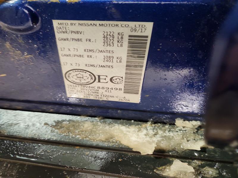 2017 Nissan Rogue sv