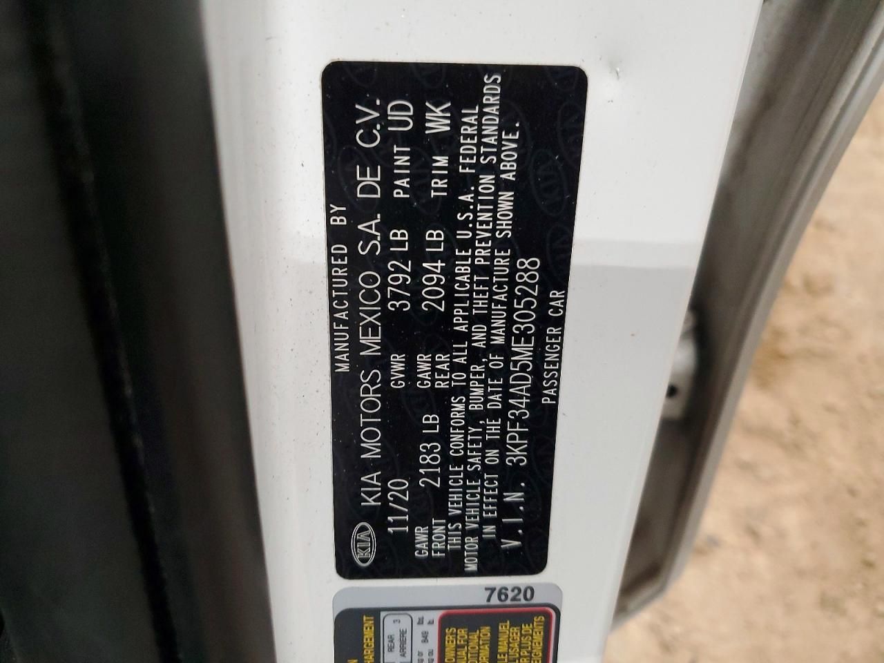 2021 KIA Forte gt Line