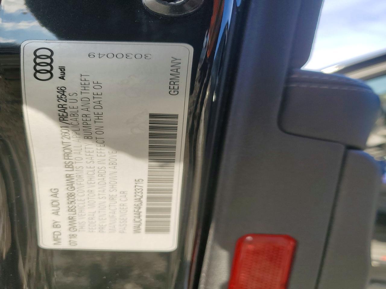 2018 Audi S4 Prestige