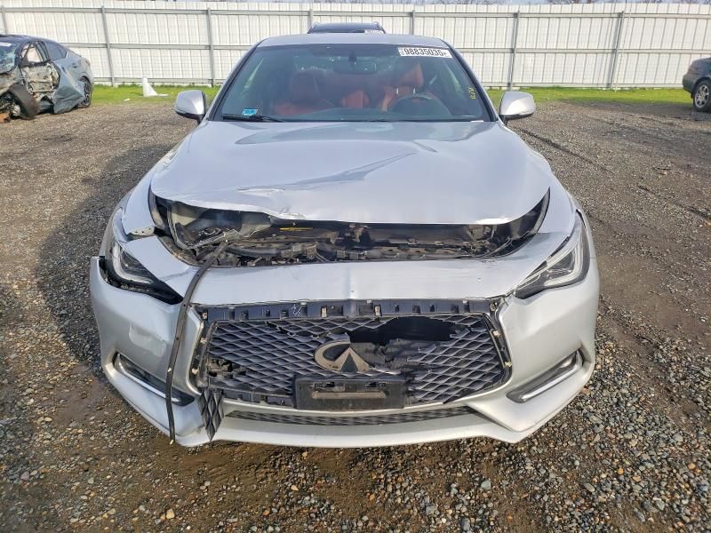 2017 Infiniti Q60 red Sport 400