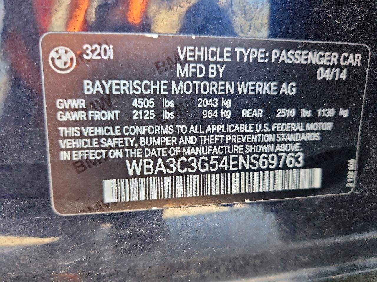 2014 BMW 320 i Xdrive