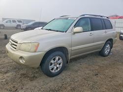 2003 Toyota Highlander Limited en venta en Anderson, CA