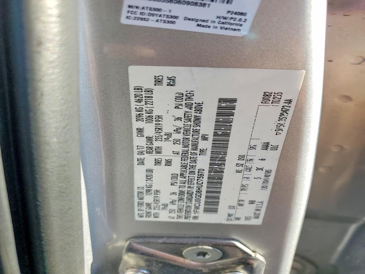 2017 Ford Escape se