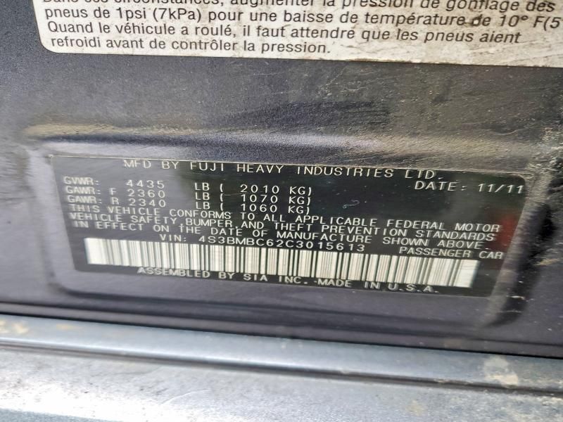 2012 Subaru Legacy 2.5i Premium