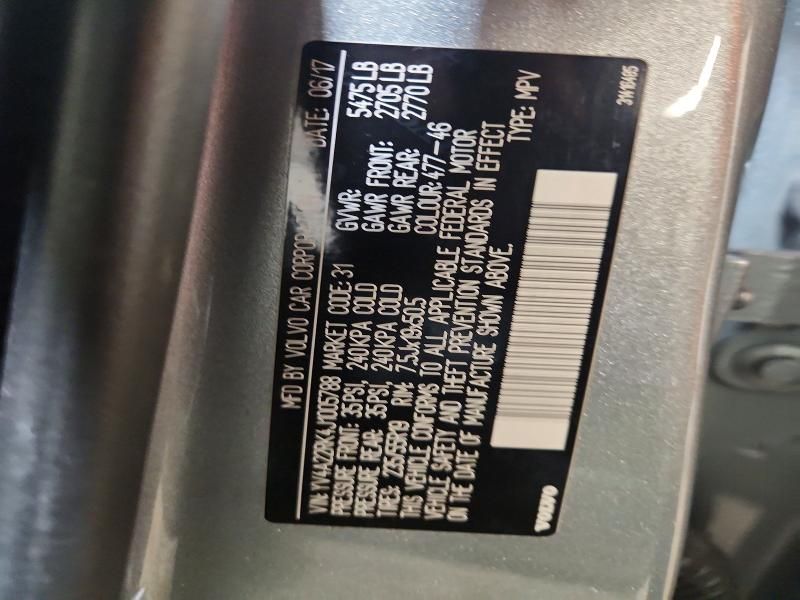 2018 Volvo Xc60 T6 Momentum