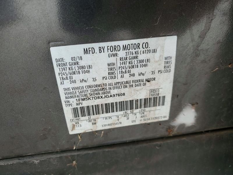 2018 Ford Explorer xlt