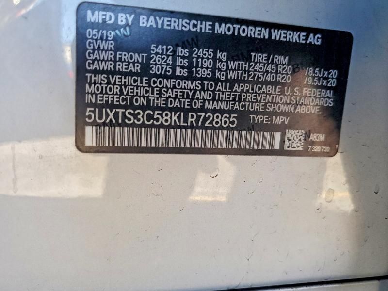 2019 BMW X3 Xdrivem40i