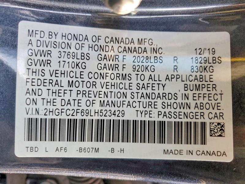 2020 Honda Civic lx