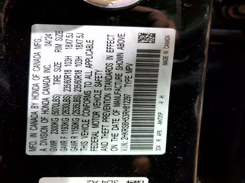 2024 Honda Cr-v Sport