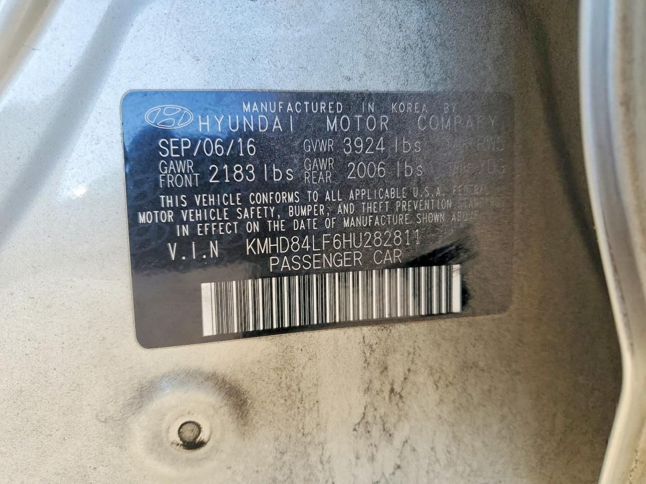 2017 Hyundai Elantra Value Edition