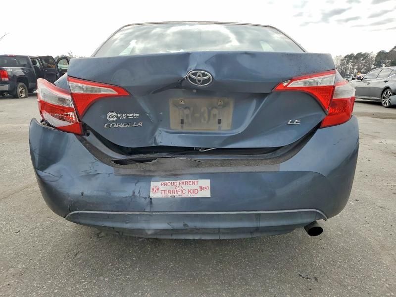 2014 Toyota Corolla le