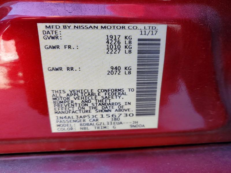 2018 Nissan Altima 2.5