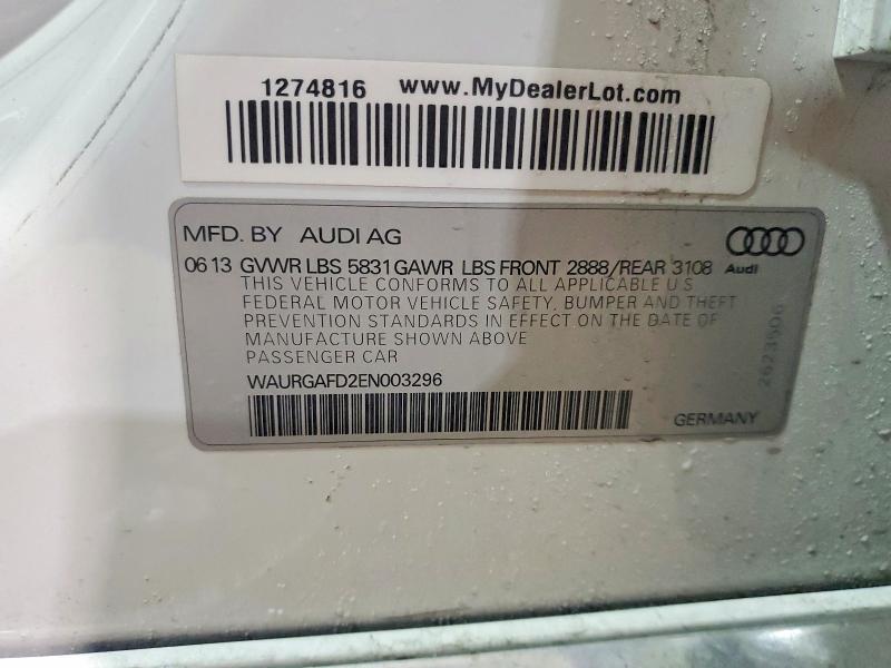 2014 Audi A8 l Quattro
