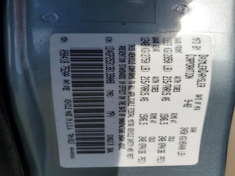 2003 Dodge Caravan se