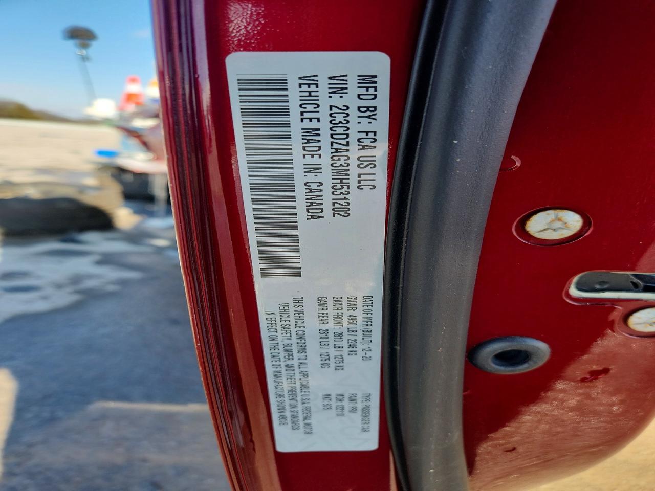 2021 Dodge Challenger sxt