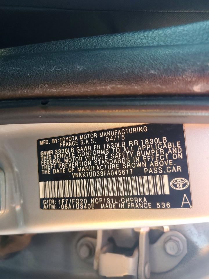 2015 Toyota Yaris