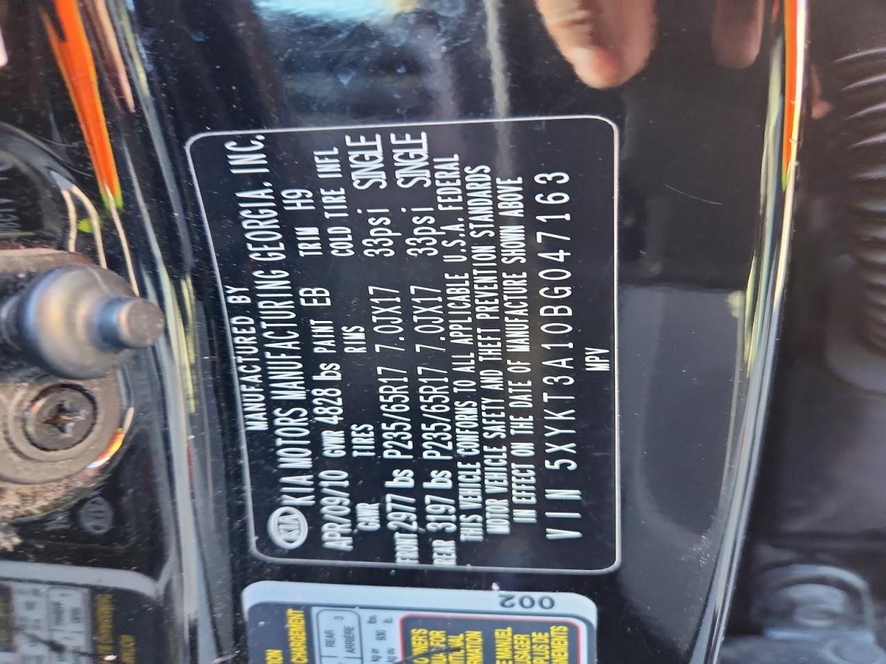 2011 KIA Sorento Base