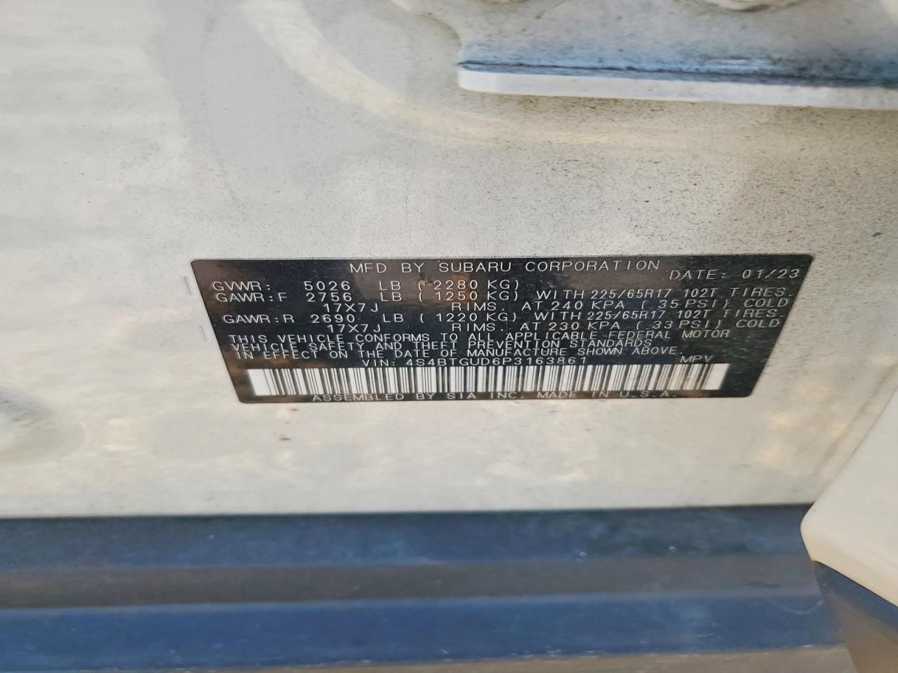 2023 Subaru Outback Wilderness