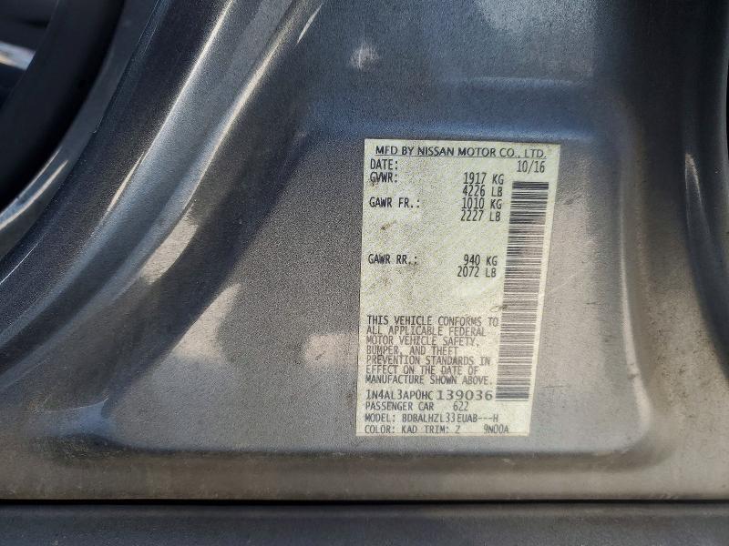 2017 Nissan Altima 2.5