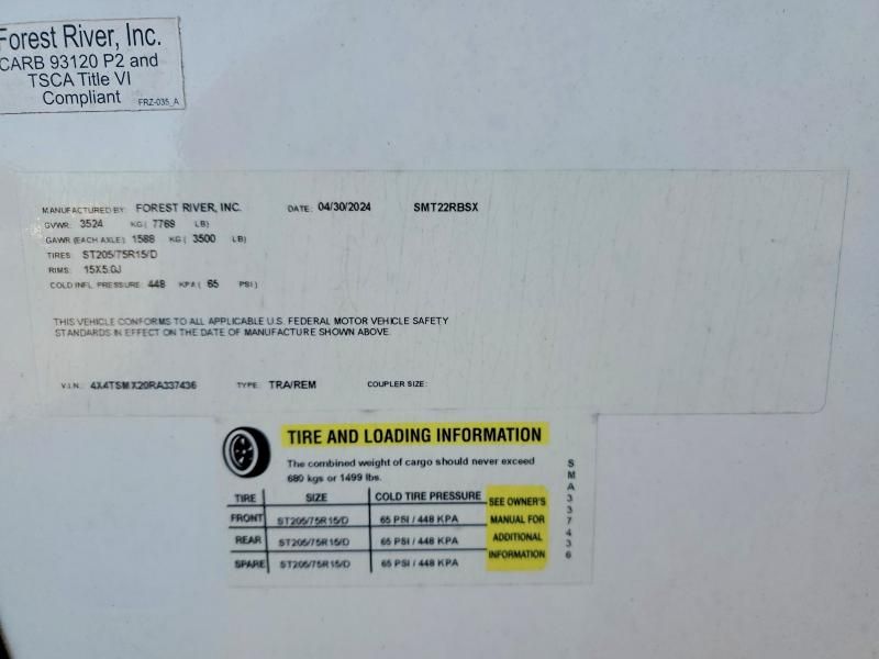 2024 Wildwood 2024 Forest River Salem-RV