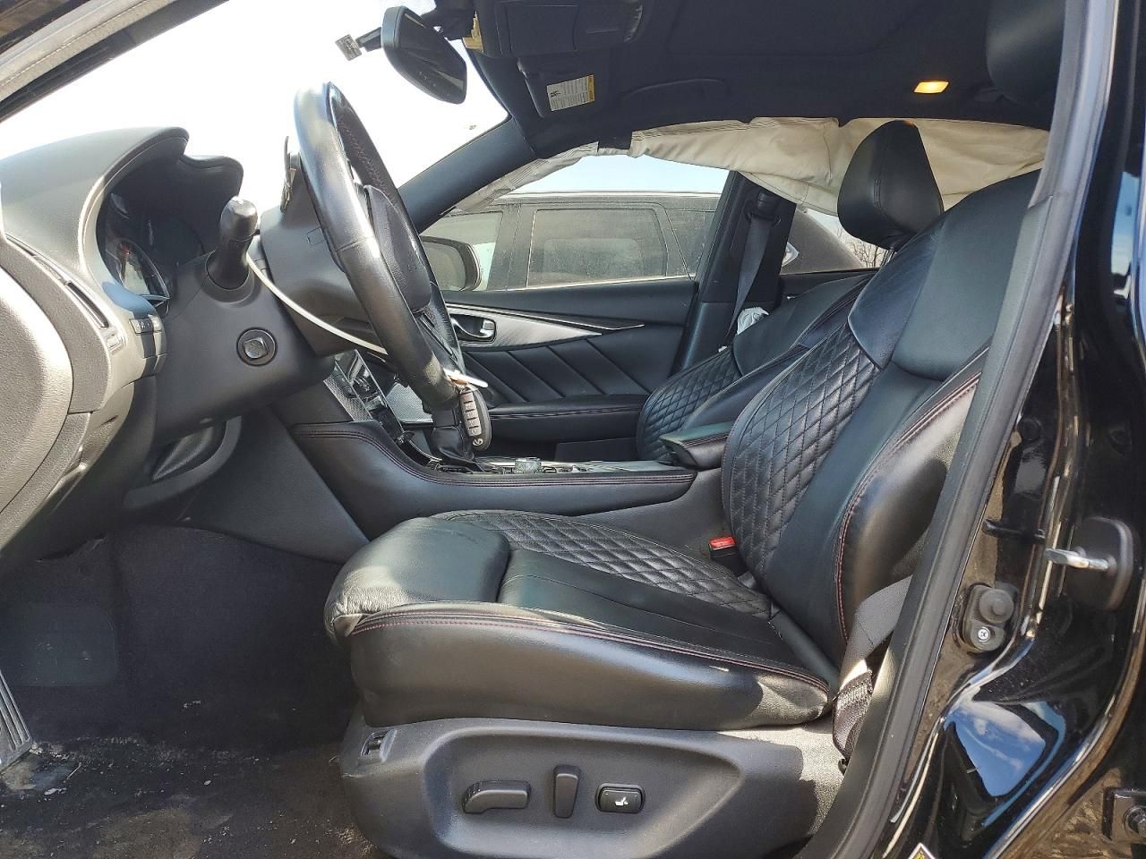 2018 Infiniti Q50 red Sport 400