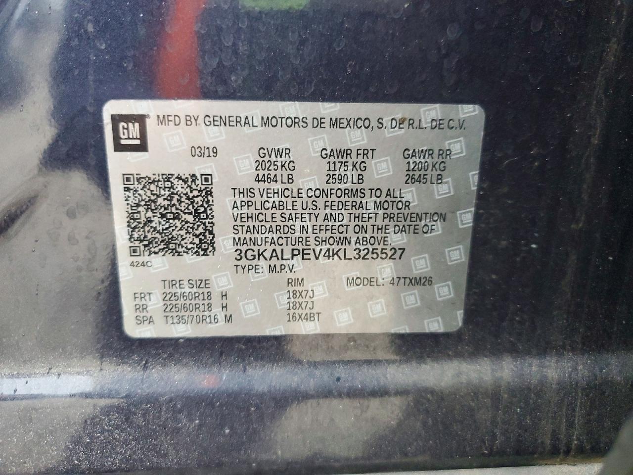 2019 GMC Terrain slt