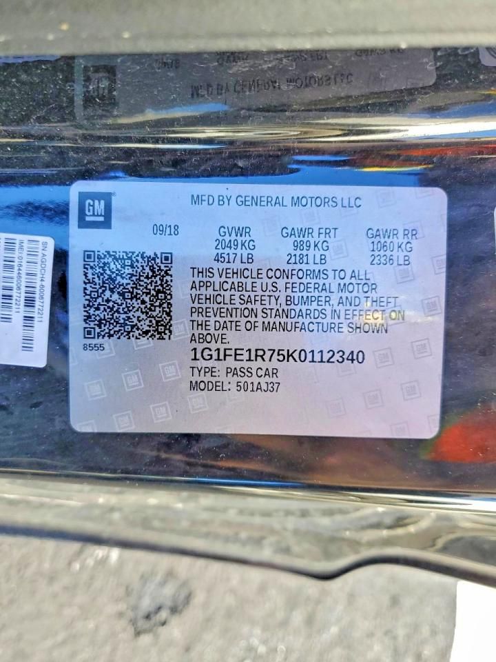 2019 Chevrolet Camaro ss