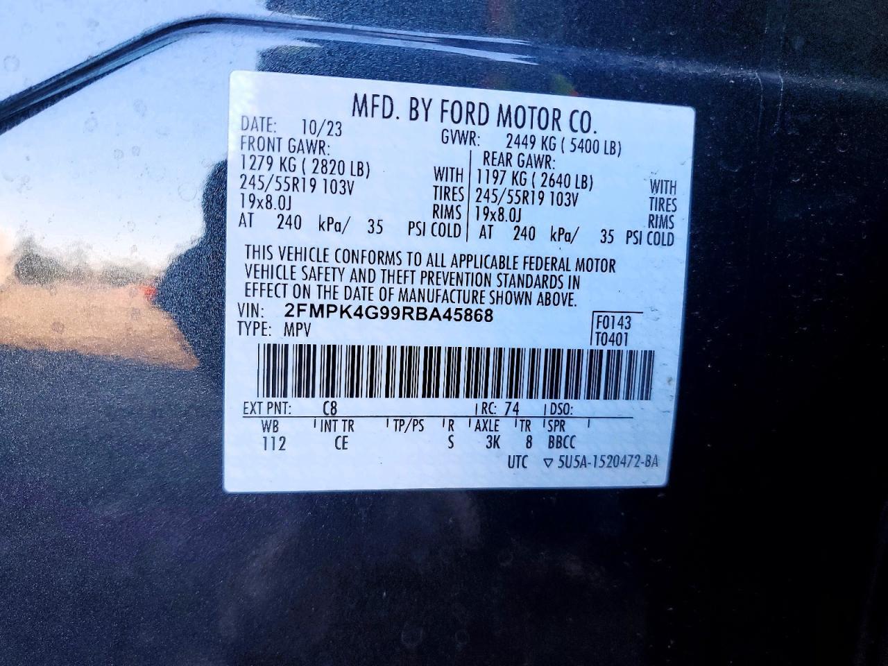 2024 Ford Edge se