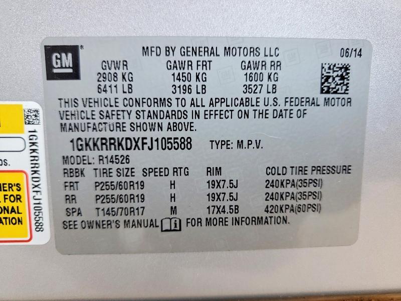 2015 GMC Acadia Slt-1