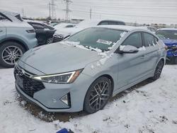 Hyundai salvage cars for sale: 2020 Hyundai Elantra Sport