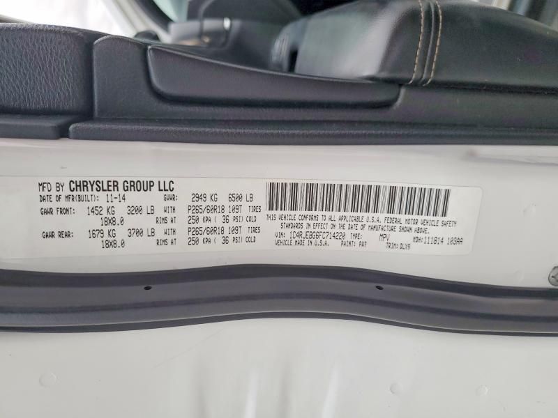 2015 Jeep Grand Cherokee Limited