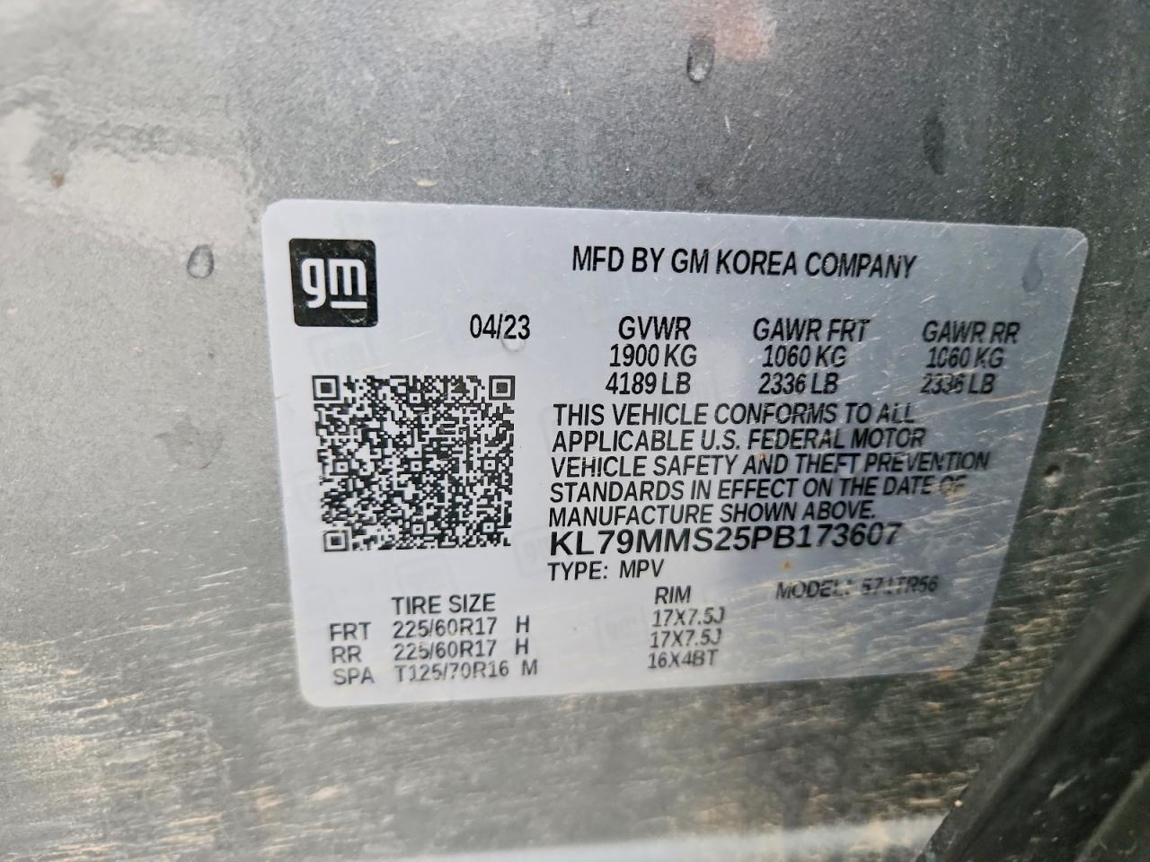 2023 Chevrolet Trailblazer ls