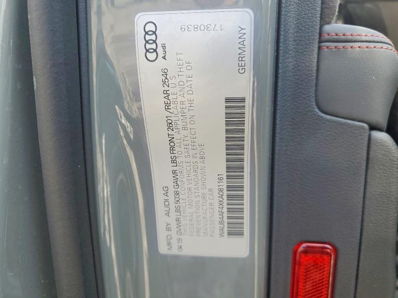 2019 Audi S4 Premium Plus