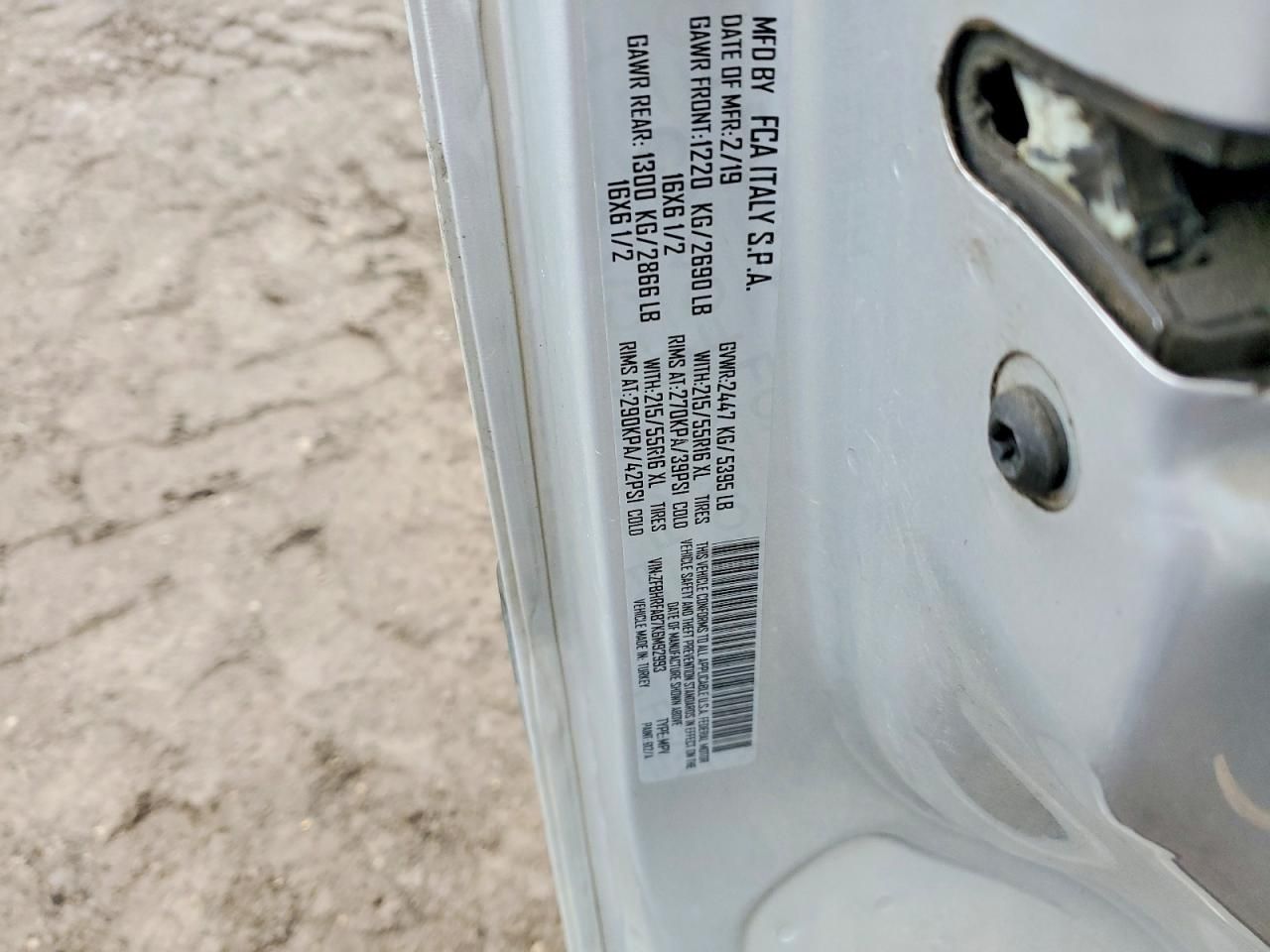 2019 Dodge RAM Promaster City