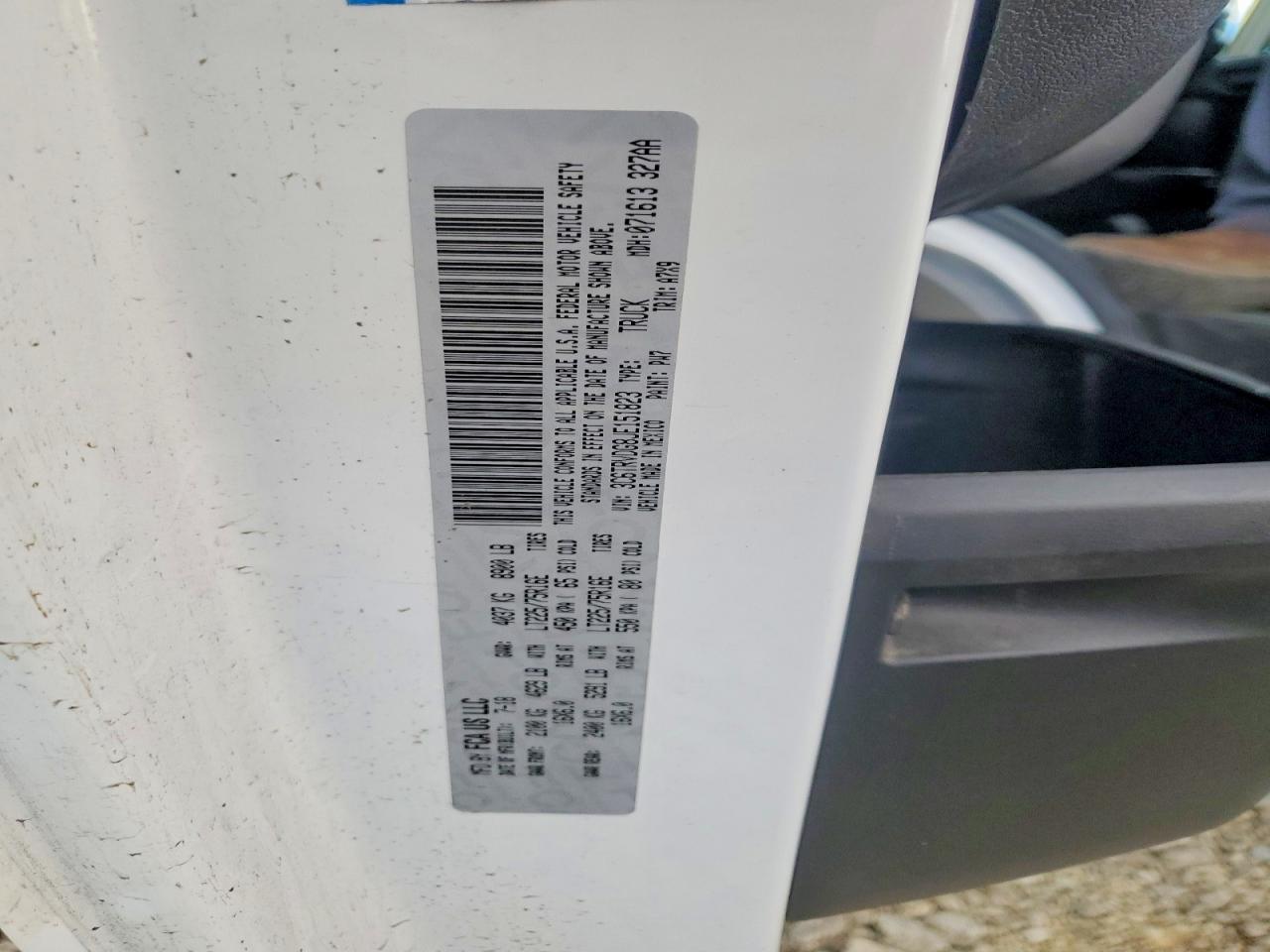 2018 Dodge RAM Promaster 2500 2500 High