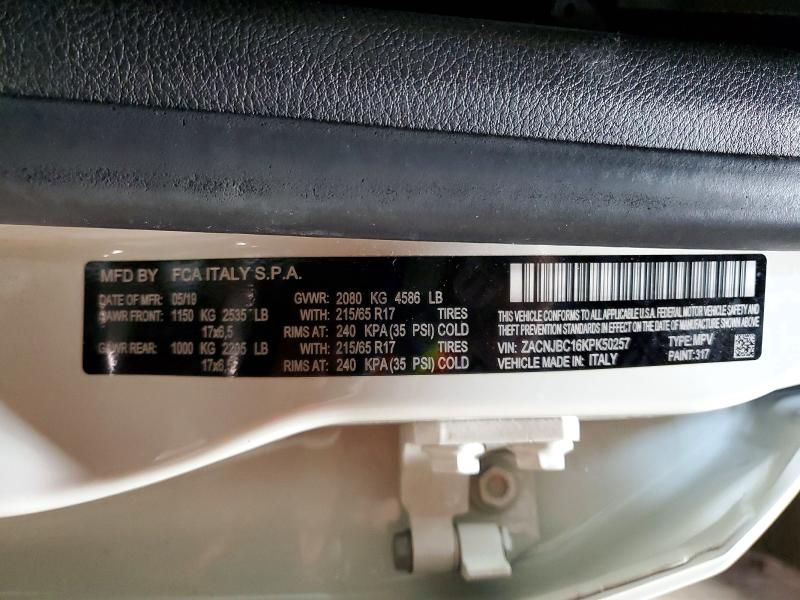 2019 Jeep Renegade Trailhawk