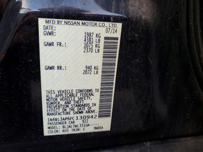 2015 Nissan Altima 3.5s