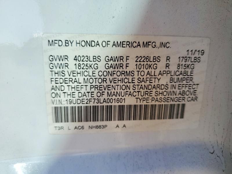 2020 Acura Ilx Premium