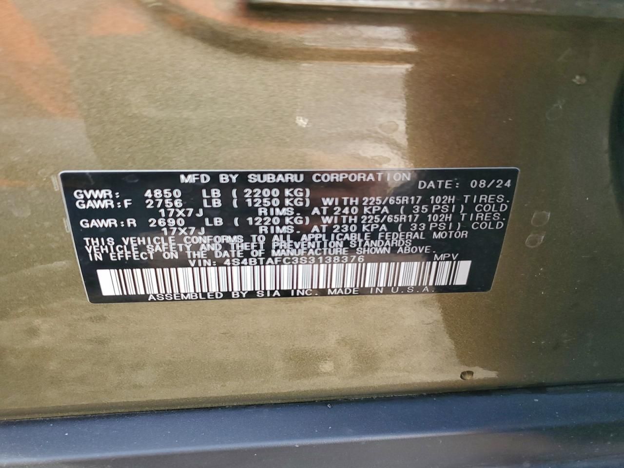 2025 Subaru Outback Premium